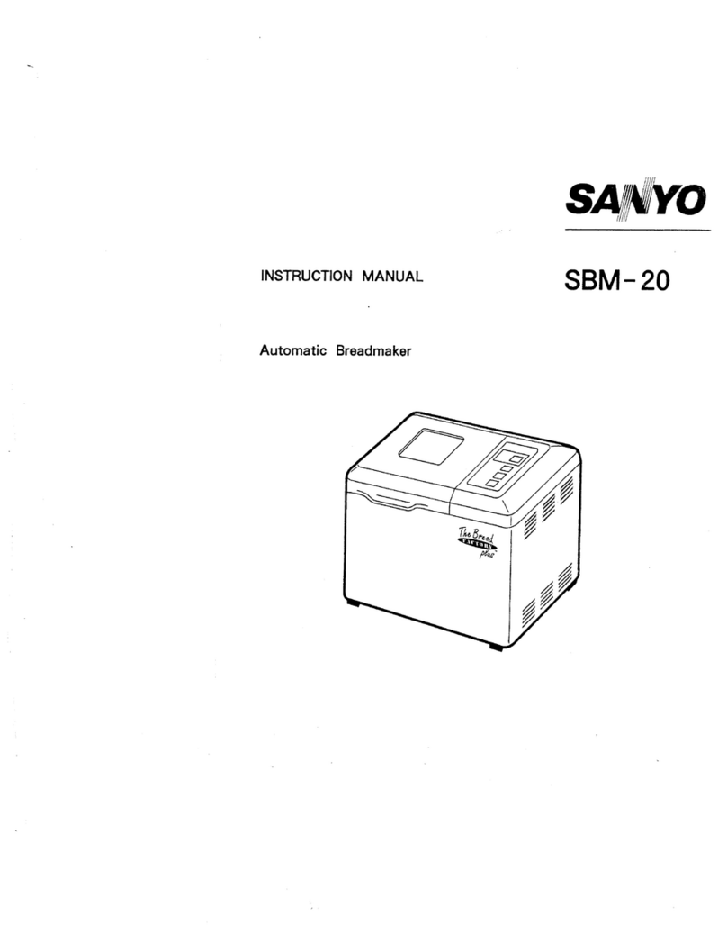 Sanyo SBM-20 User manual Sanyo SBM-20 User manual