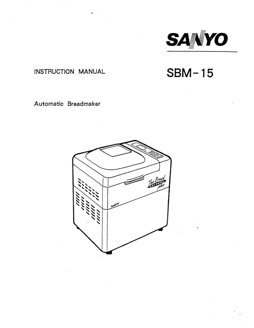 Sanyo SBM-15 User manual Sanyo SBM-15 User manual