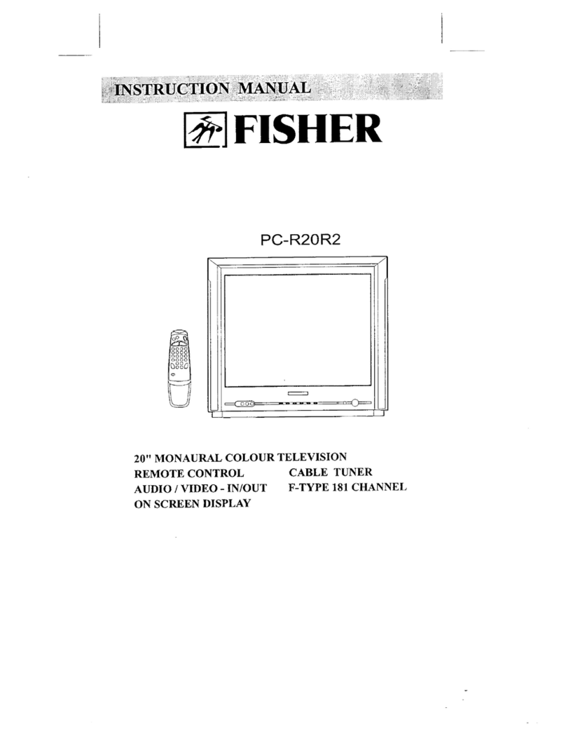Fisher PC-R20R2 instruction manual