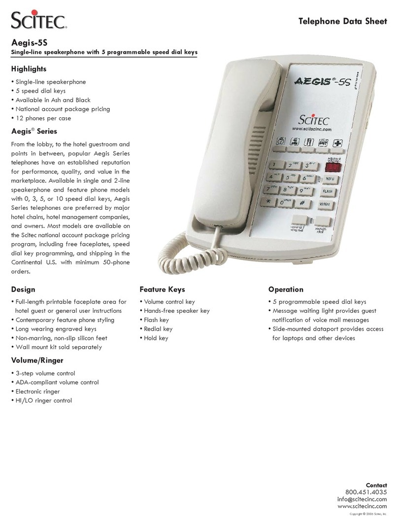 Scitec AEGIS-5S datasheet