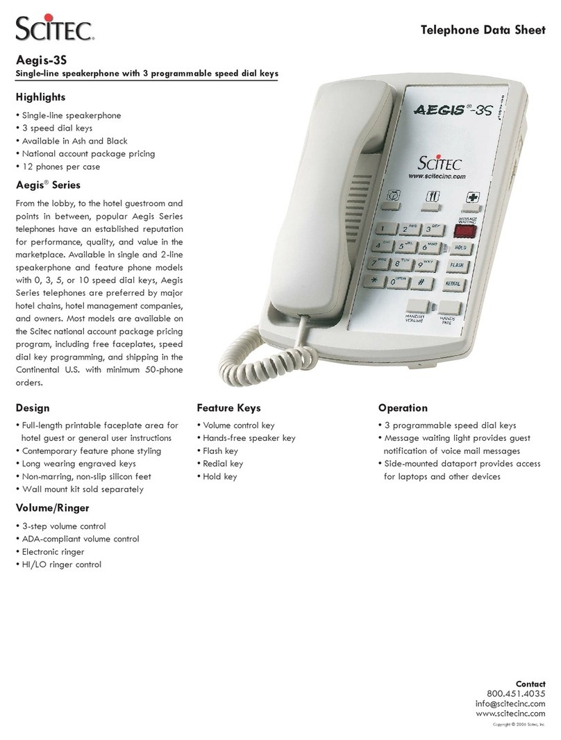 Scitec AEGIS-3S datasheet