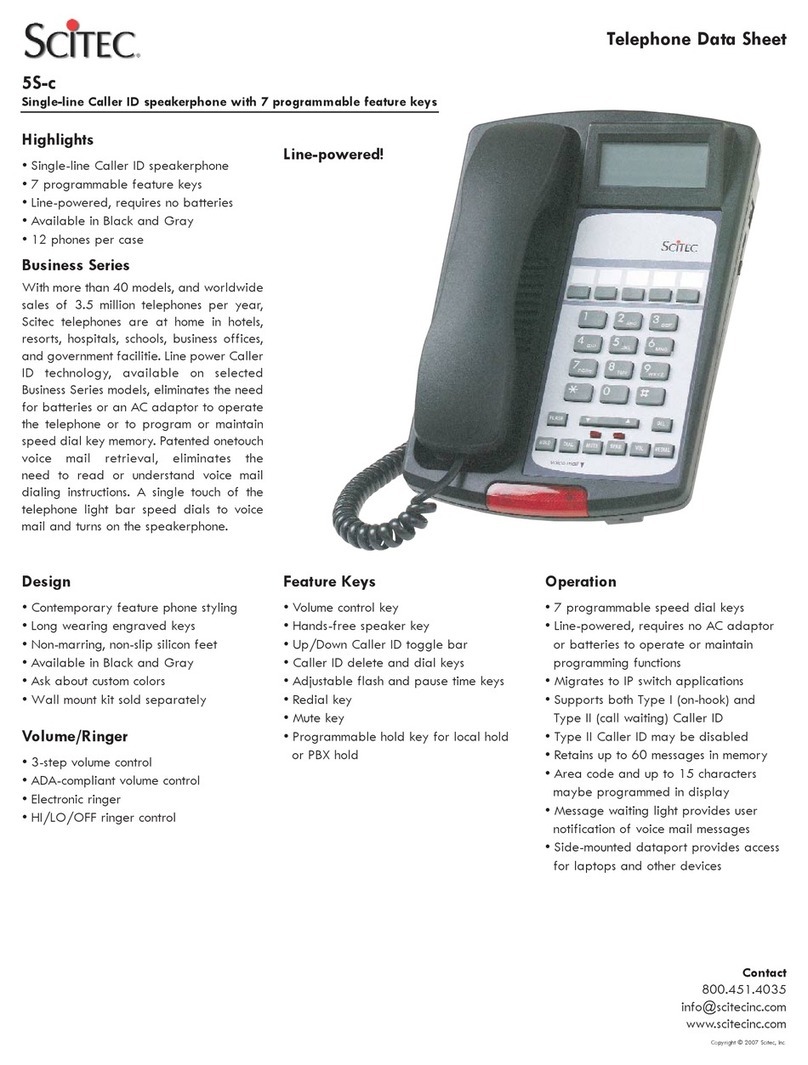 Scitec Aegis 5S-c datasheet