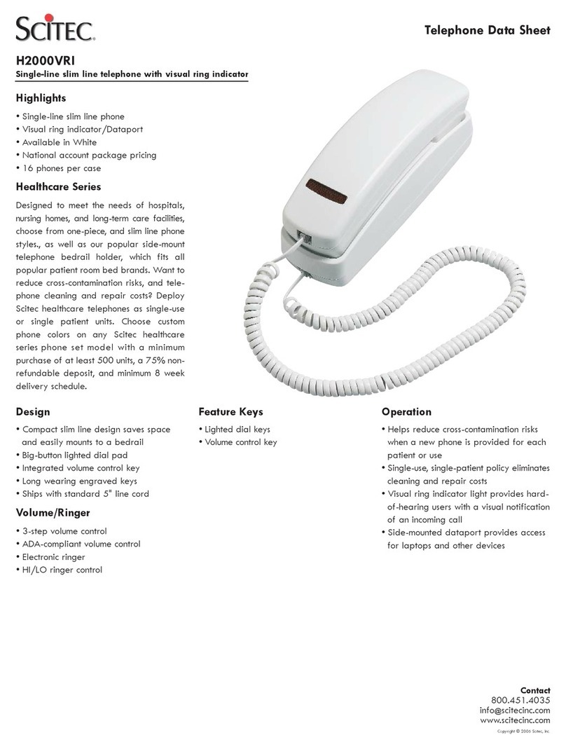Scitec H2000VRI datasheet