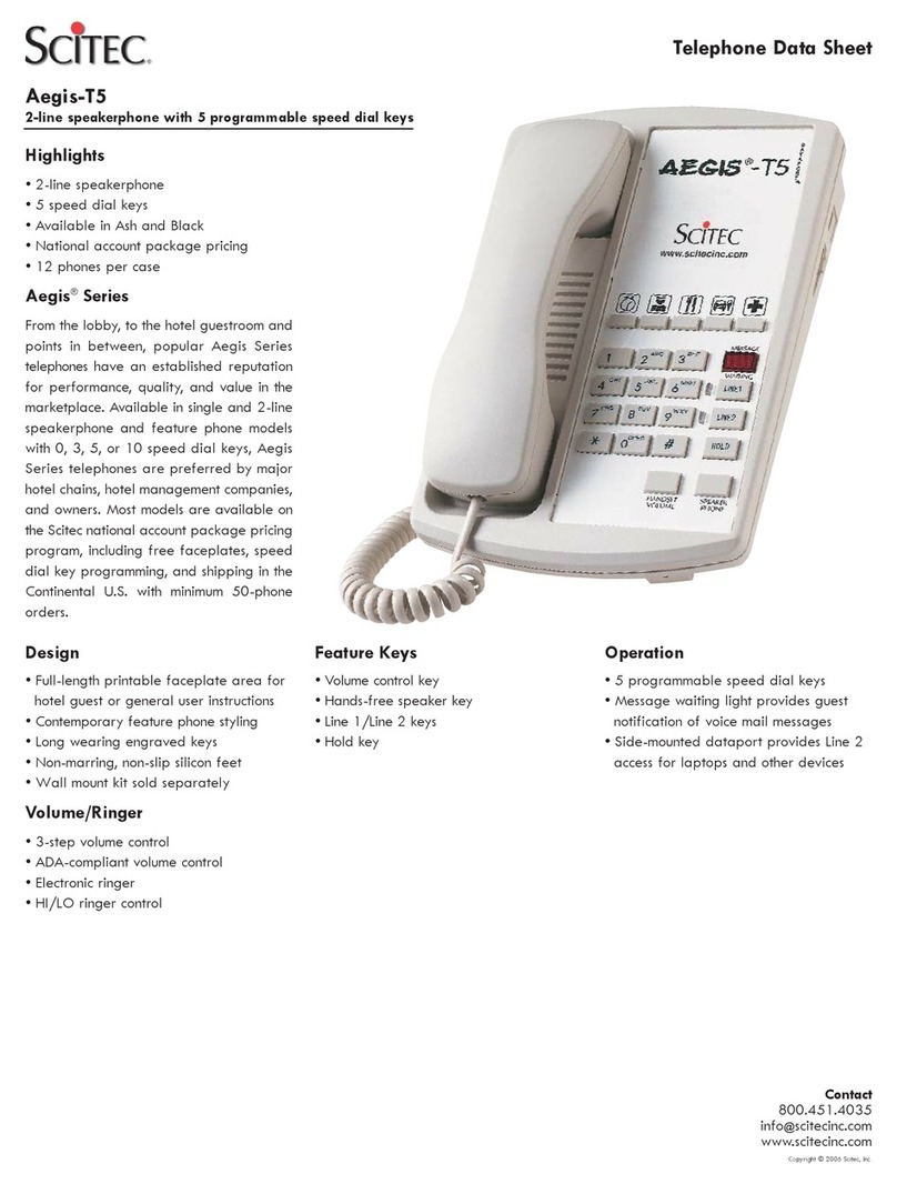 Scitec AEGIS-T5 datasheet