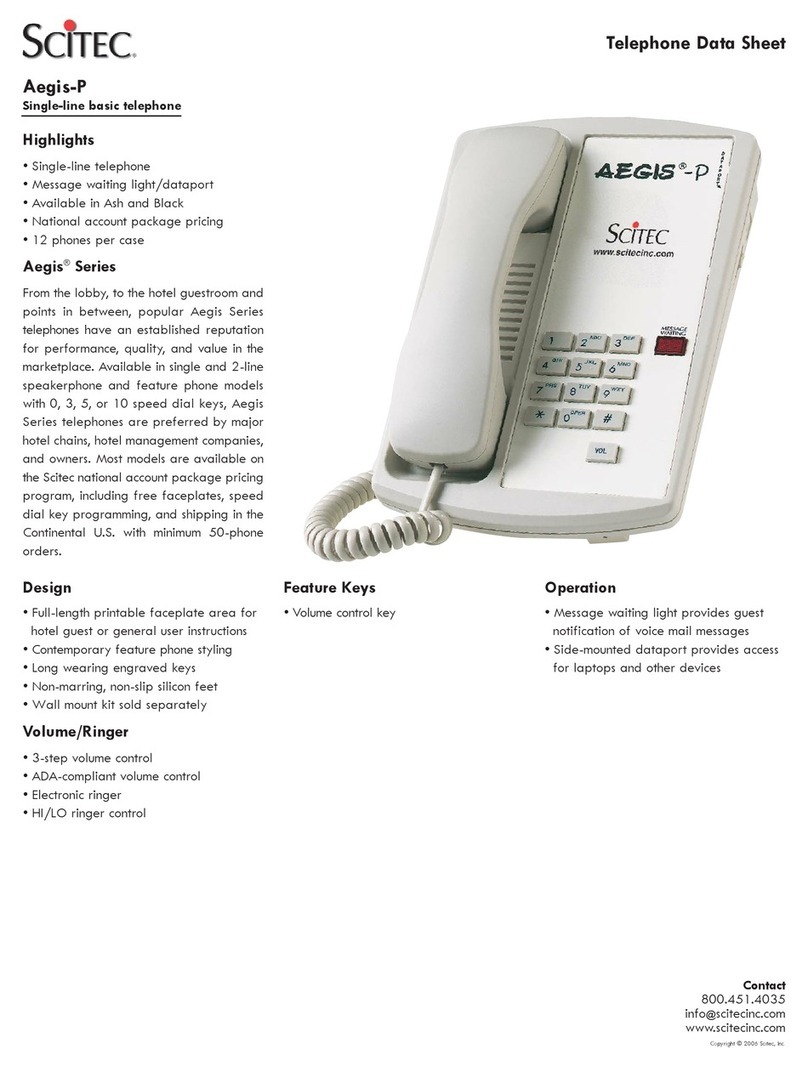 Scitec AEGIS-P datasheet