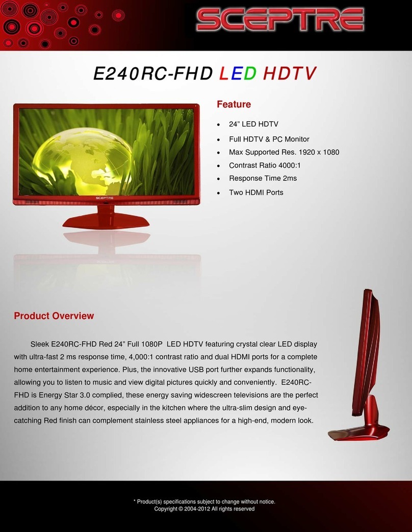 Sceptre E240RC-FHD Specifications
