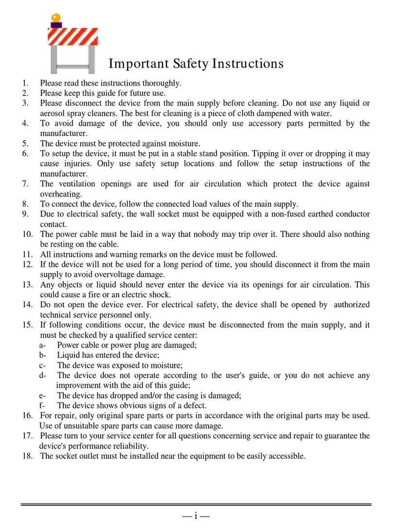Sceptre D40 User manual