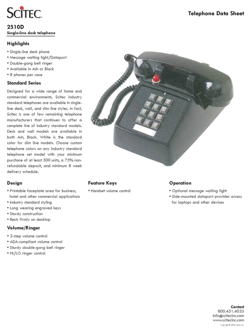 Scitec 2510D datasheet