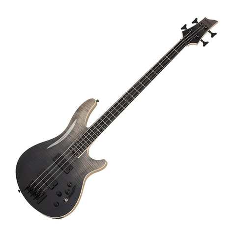 Schecter Stiletto Elite 4 Manual