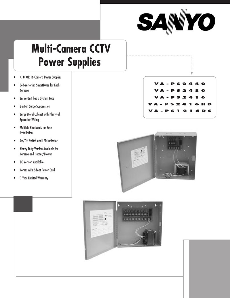 Sanyo VA-PS2440 User manual