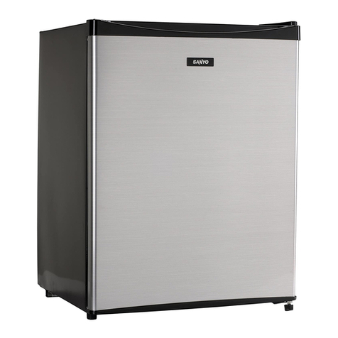 Sanyo SRA2480 - Commercial Solutions Freezerless Compact... Service manual