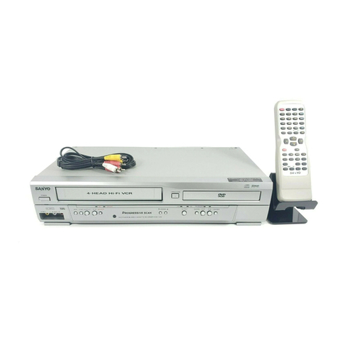 Sanyo DVW-7200 quick start guide