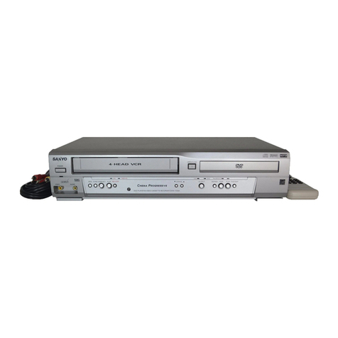 Sanyo DVW-7100 quick start guide