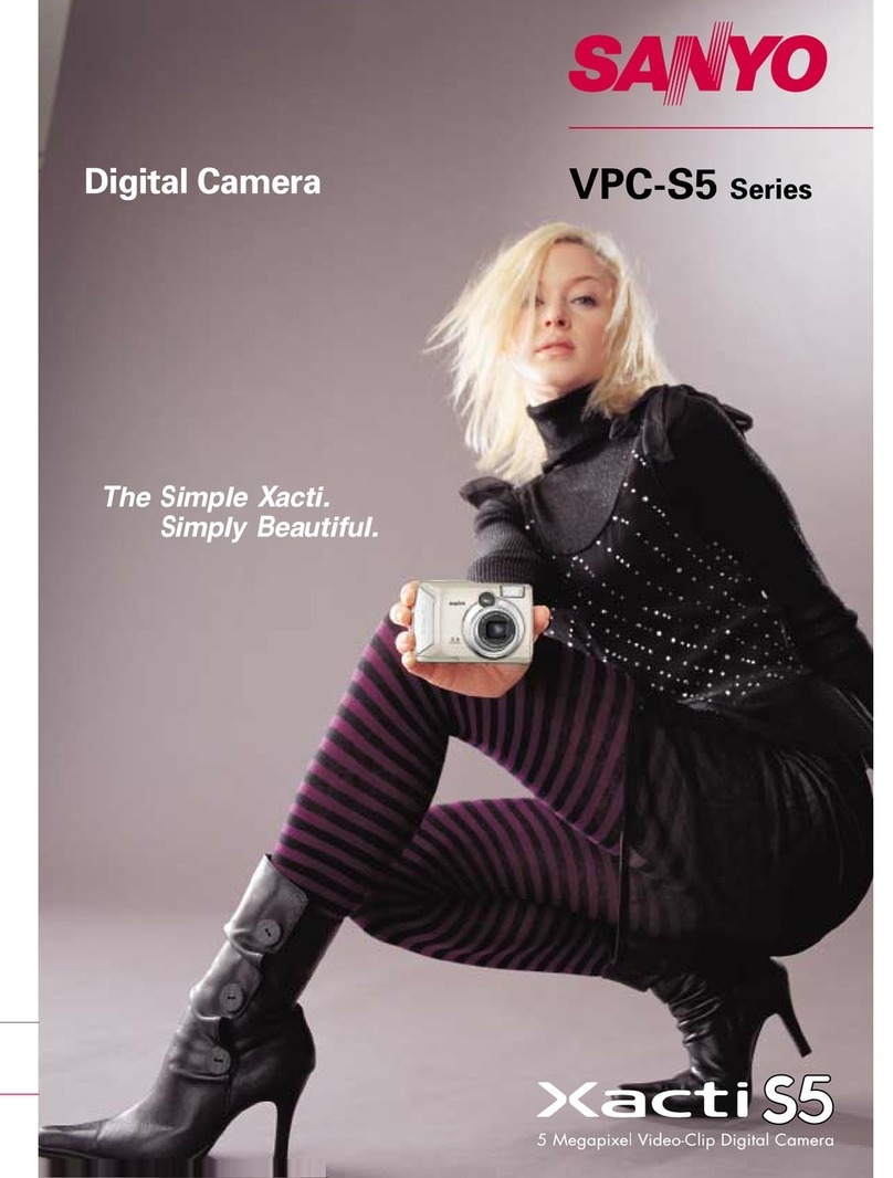 Sanyo VPC-S5 User manual