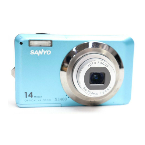 Sanyo VPC-X1400 User manual