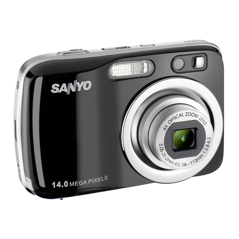 Sanyo VPC-S1414 User manual