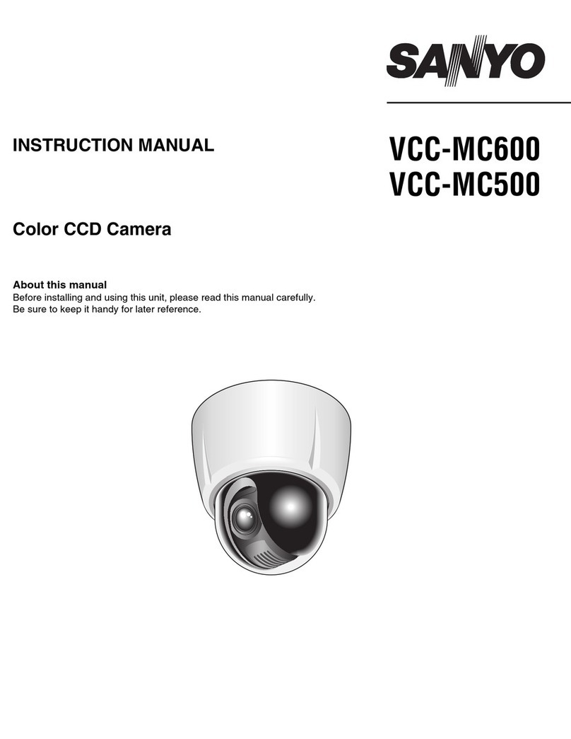 Sanyo VCC-MC500 User manual