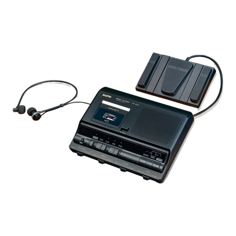 Sanyo TRC-8800 - Cassette Transcriber User manual