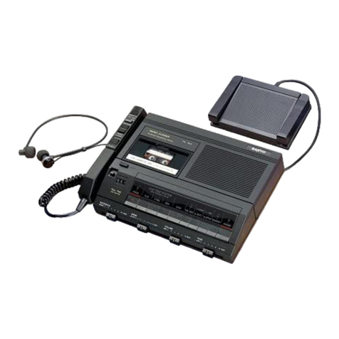 Sanyo TRC-7600 User manual
