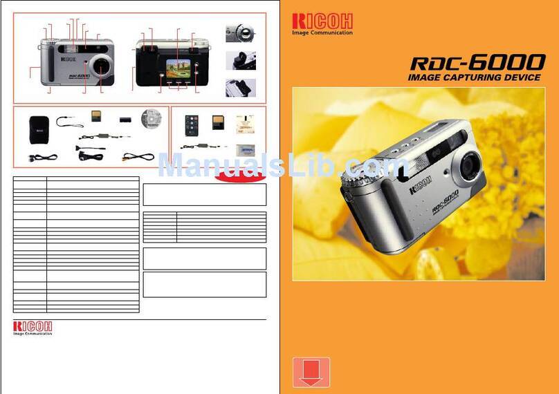 Ricoh RDC-6000 User manual