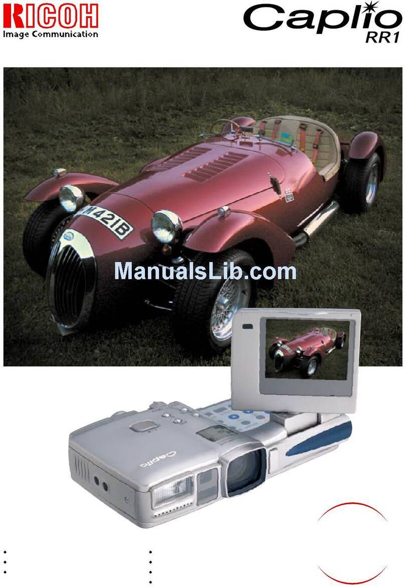 Ricoh Caplio RR-1 brochure