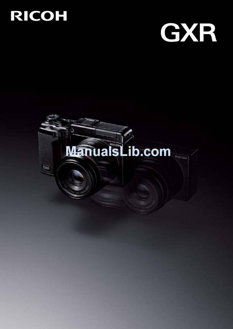 Ricoh GXR User manual