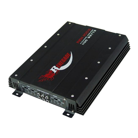 Renegade REN 550 S User manual