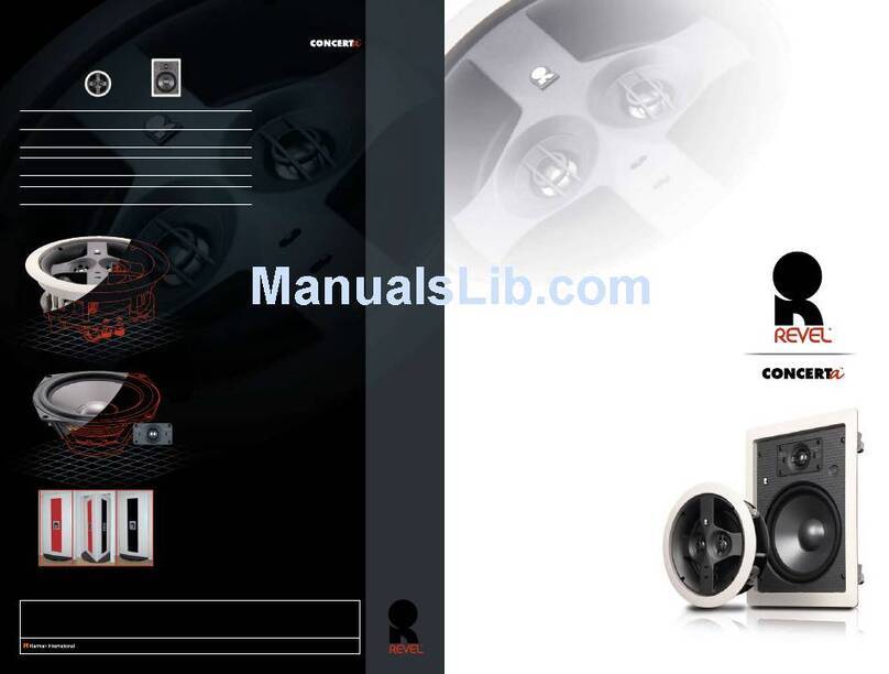 REVELL Concerta IC6T2 User manual