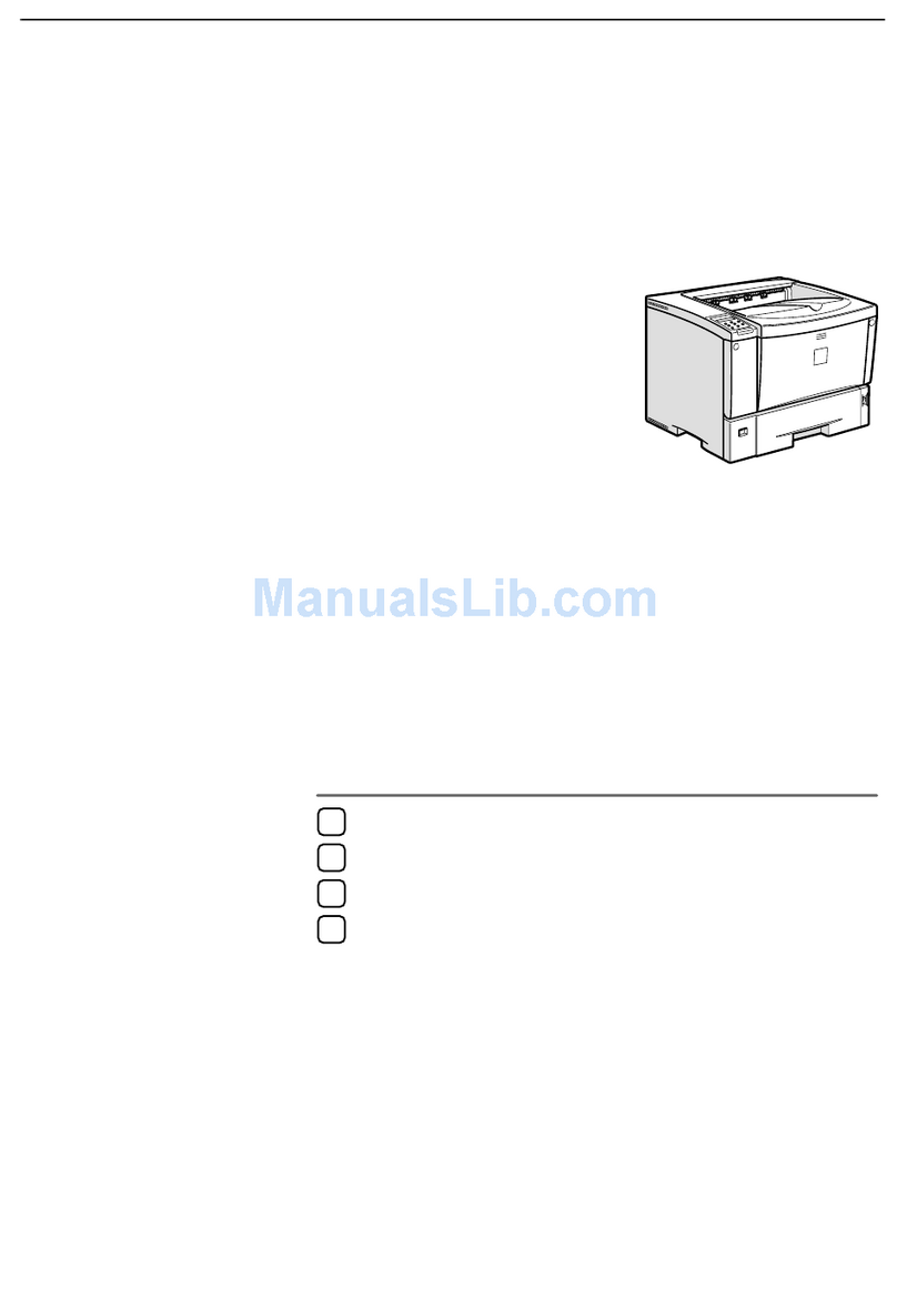 Ricoh Aficio AP400 User manual
