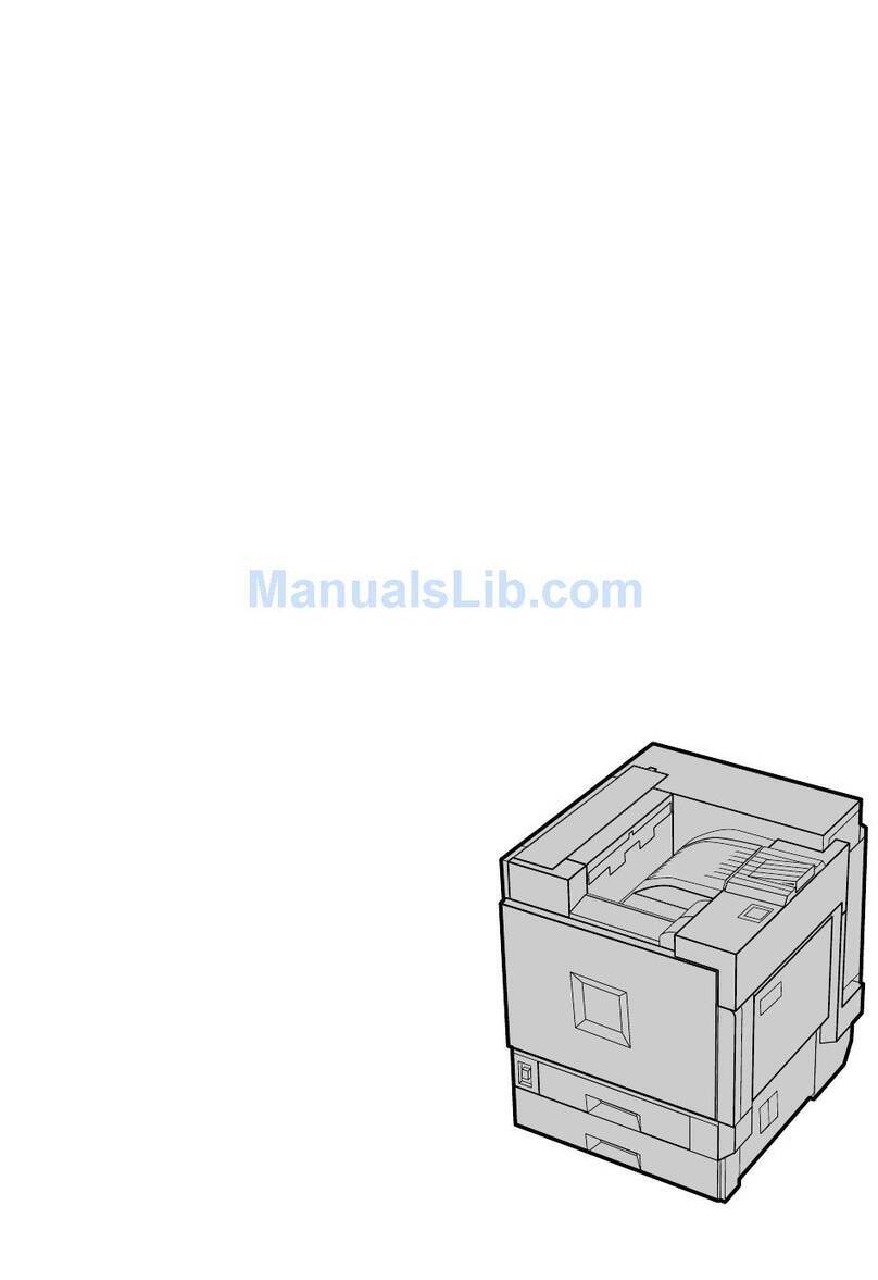 Ricoh Aficio AP3850C User manual