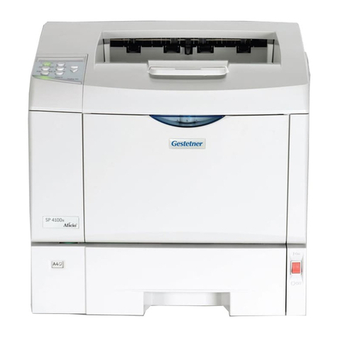 Ricoh SP4100N - Aficio SP B/W Laser Printer Installation instructions