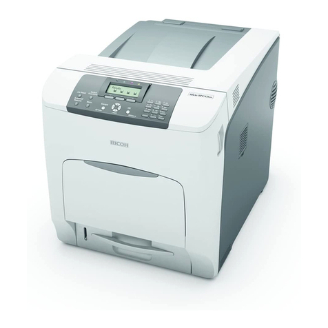 Ricoh Aficio SP C430DN User manual