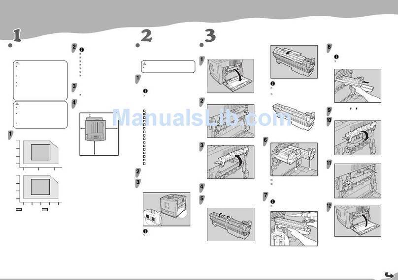 Ricoh Aficio CL3000 User manual