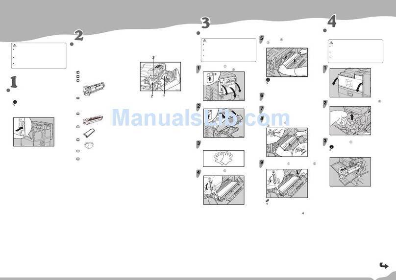 Ricoh Aficio AP4510 Replacement guide