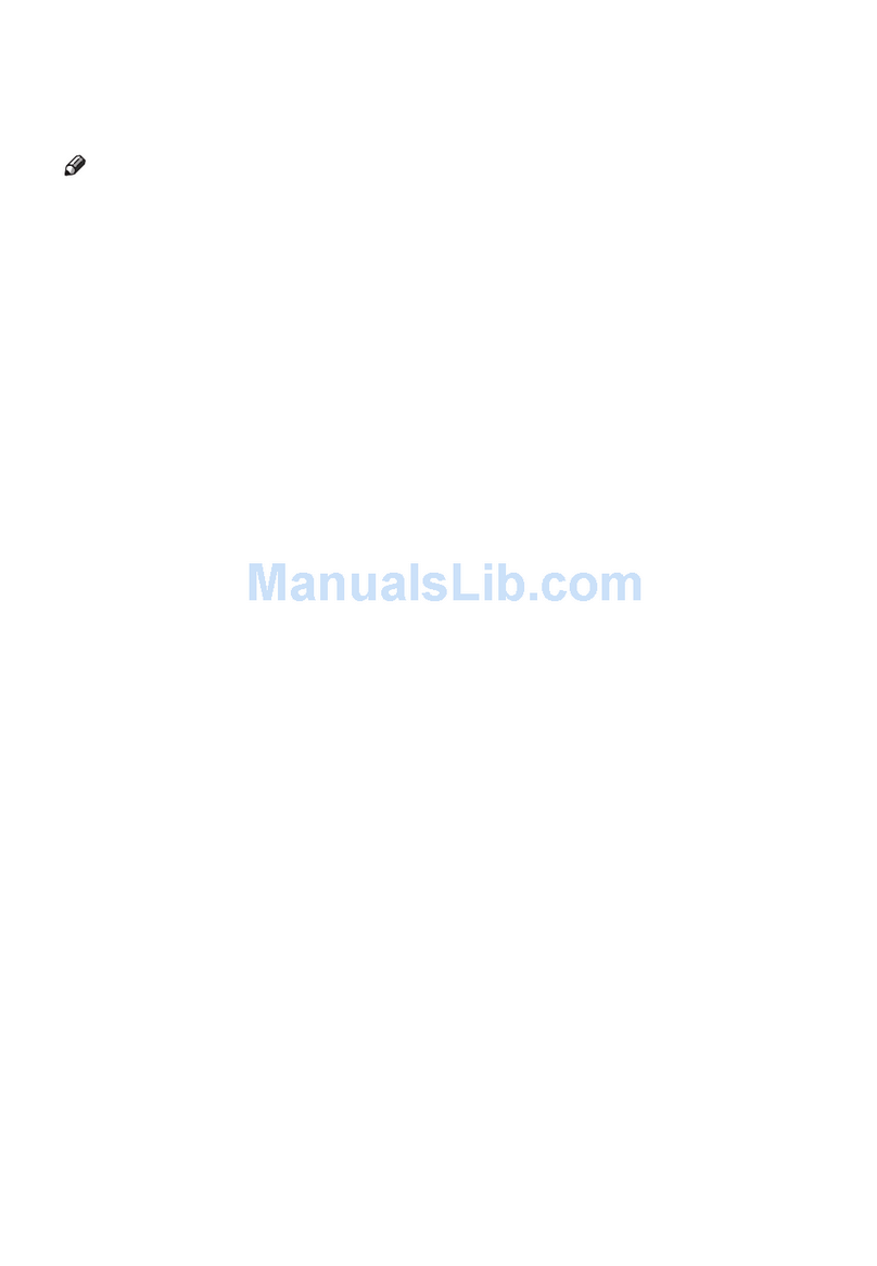 Ricoh Aficio 480W User manual