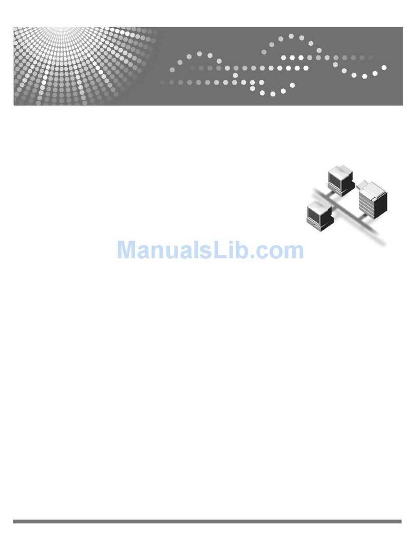 Ricoh Aficio SP C210SF Network user's guide