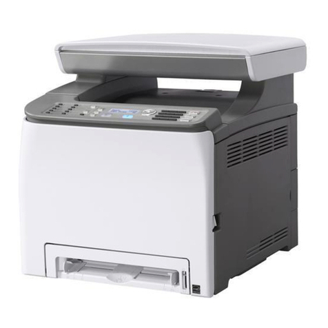 Ricoh Aficio SPC222SF User manual