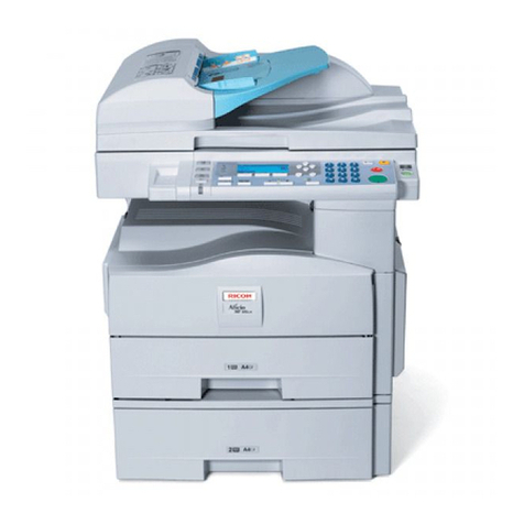 Ricoh Aficio MP 161 Service manual