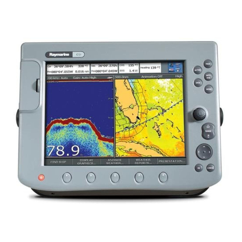 Raymarine C120 User manual