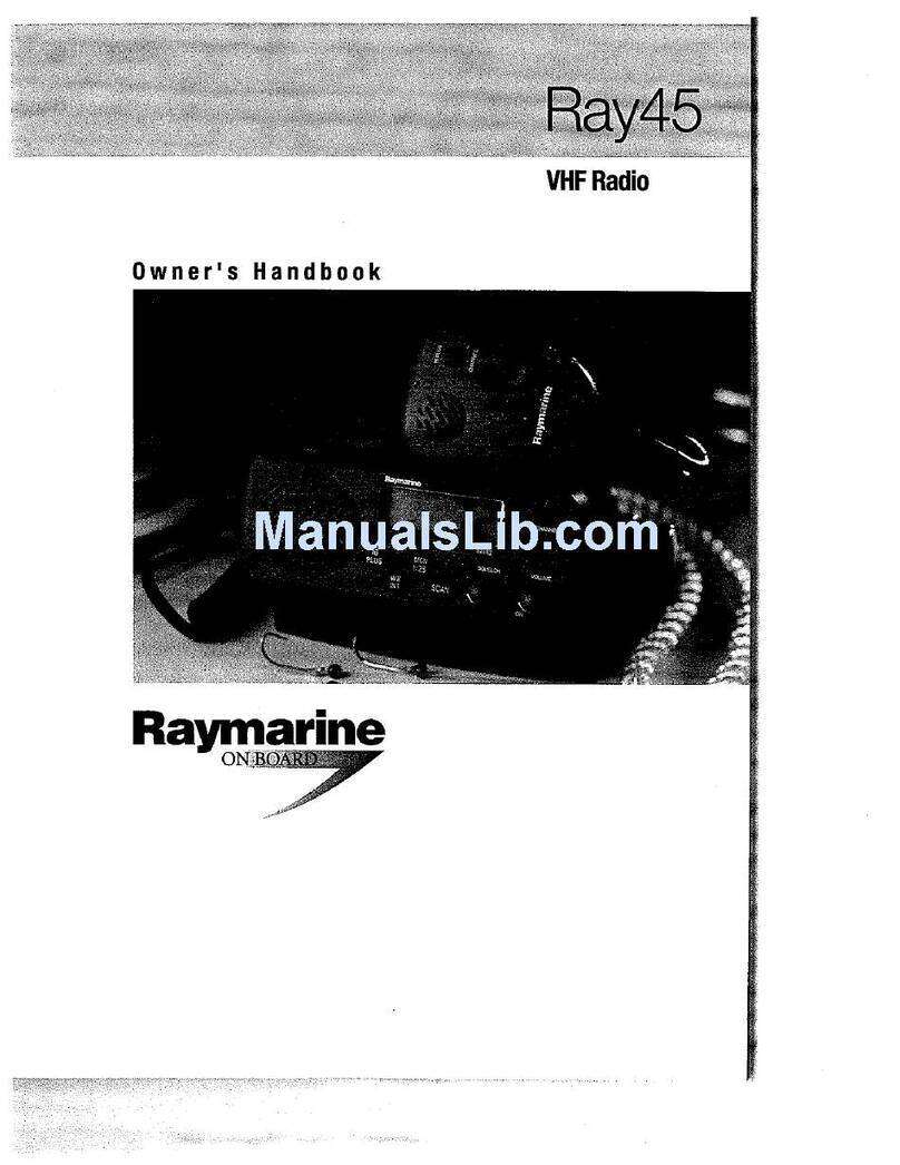 Raymarine Ray 45 User manual