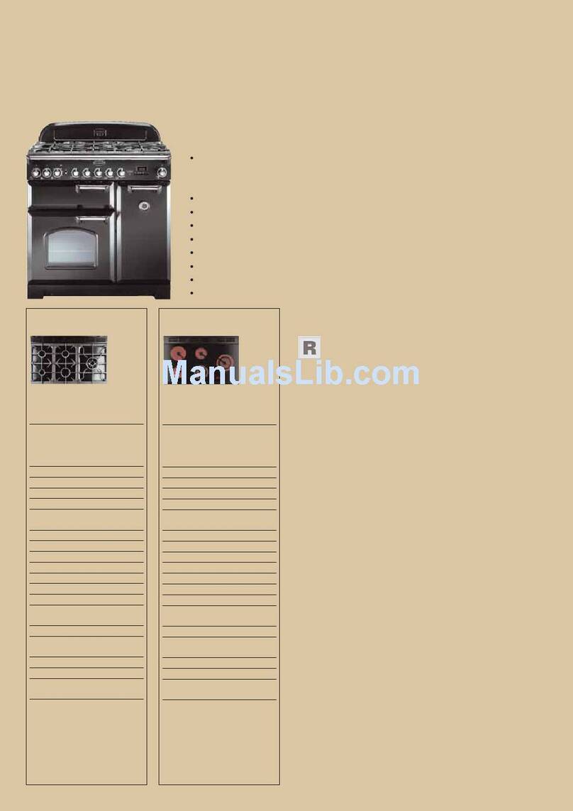 Range Master Classic Deluxe 90 Induction Specifications