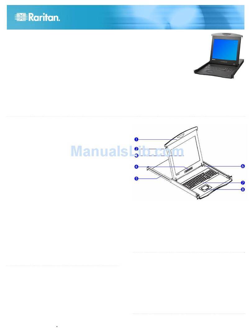 Raritan T1700 Quick installation and setup guide