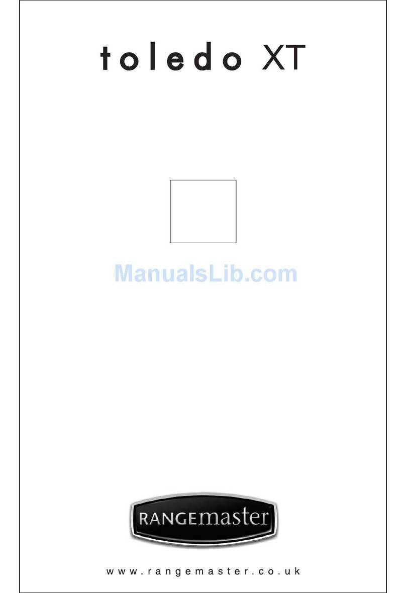 Range Master Toledo XT Electric Instruction Manual