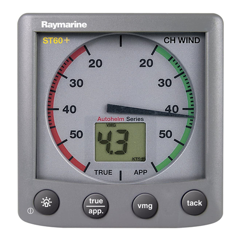 Raymarine ST60+ SPEED INSTRUMENT Owner's handbook