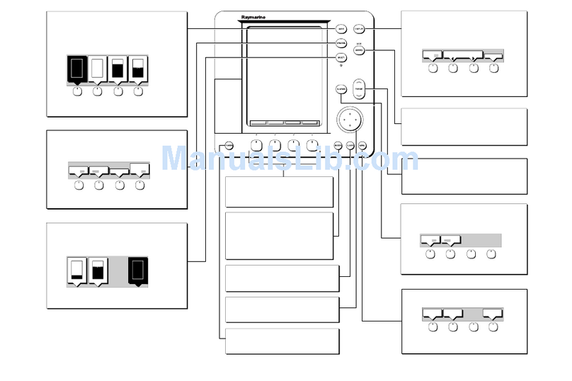 Raymarine hsb2 PLUS Quick reference card