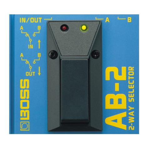 BOSSCO AB-2 owner's manual