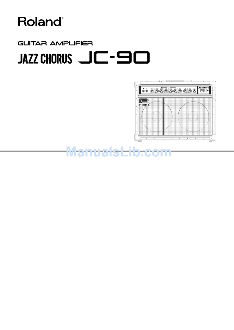 Roland Jazz Chorus JC-90 User manual