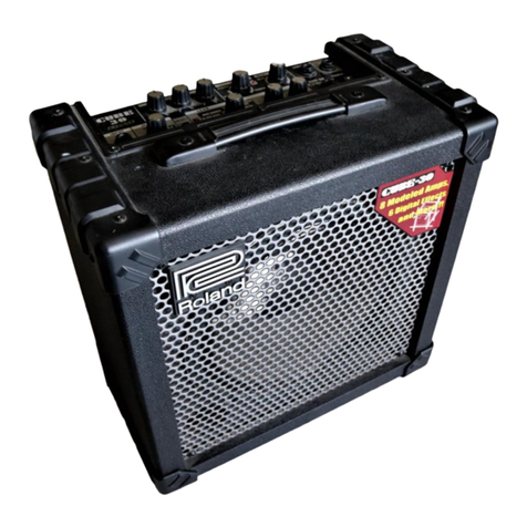 Roland CUBE-30 User manual
