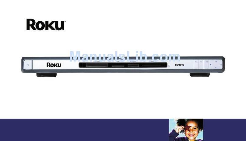 Roku HD1000 - PhotoBridge - Digital AV Player user guide