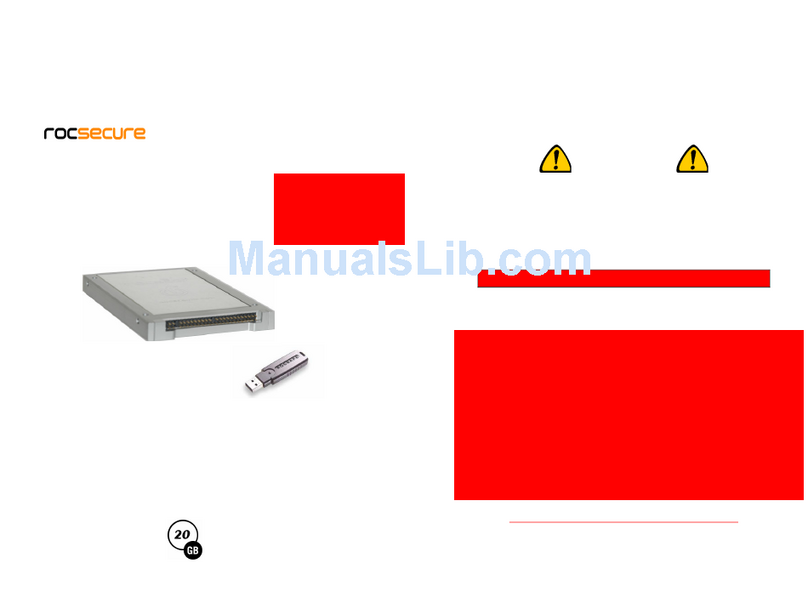 Rocsecure ROCSAFE installation instructions